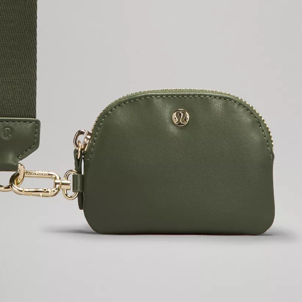 Lululemon Leather Alternative Pouch
